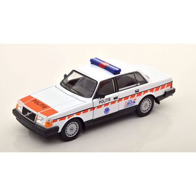 Volvo 240 GL polisbil - Nederländerna - Welly - 1:24