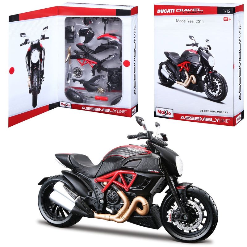 Ducati Diavel Carbon - 2011 - Assemby Line - Maisto - 1:12