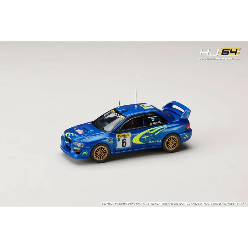 Subaru Impreza WRC 1999 #6 Monte Carlo - Hobby Japan - 1:64