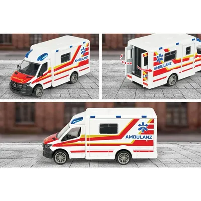 Mercedes-Benz Sprinter Ambulance - Majorette Grand Series