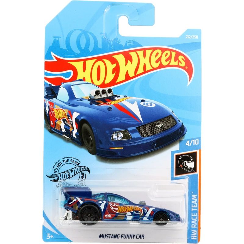 Mustang Funny Car - HW Race Team - Blå - Hot Wheels
