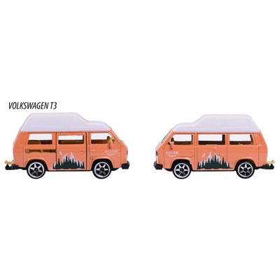 Volkswagen T3 - Orange - VW The Originals - Majorette