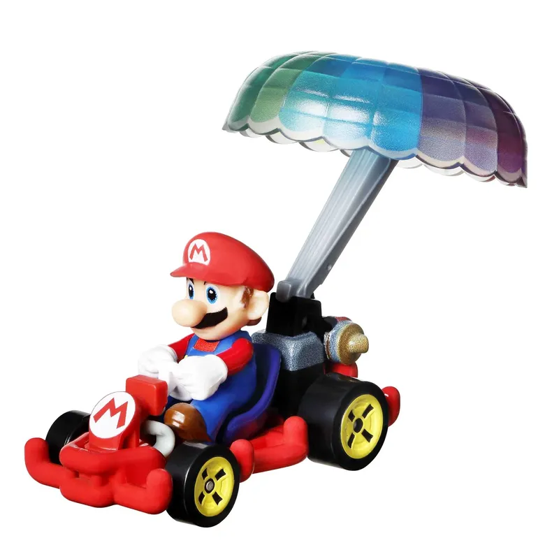 Mario - Pipe Frame + Parachute - Mario Kart - Hot Wheels