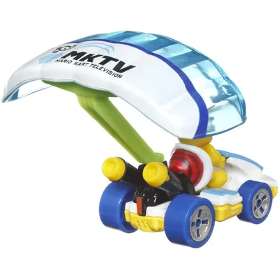 Lakitu - Standard Kart + Parafoil - Mario Kart - Hot Wheels