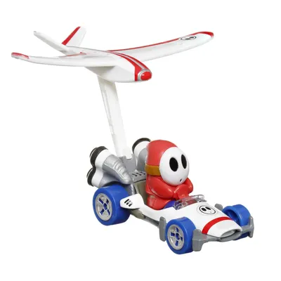 Shy Guy - B-Dasher + Plane Glider - Mario Kart - Hot Wheels