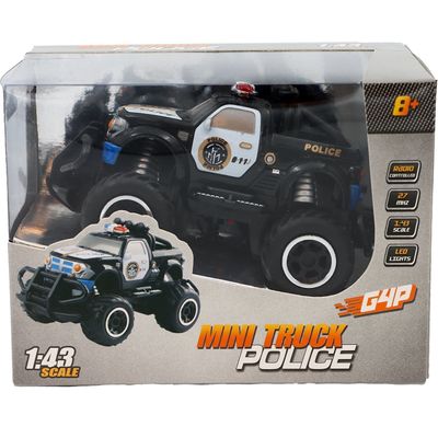 Mini Truck Police - Radiostyrd polisjeep - G4P