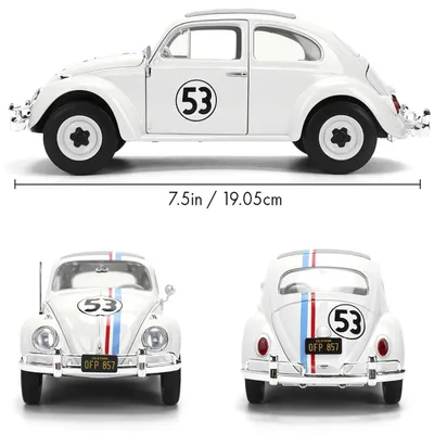 Herbie Volkswagen Beetle - The Love Bug - Jada - 1:24