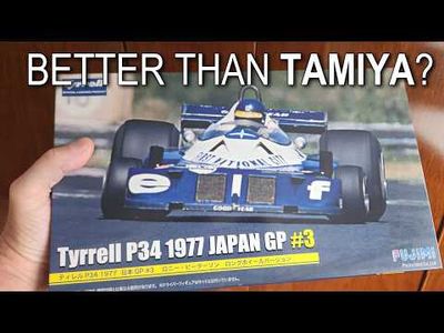 Tyrrell P34 1977 Japan GP - Plastbyggmodell - Fujimi - 1:20