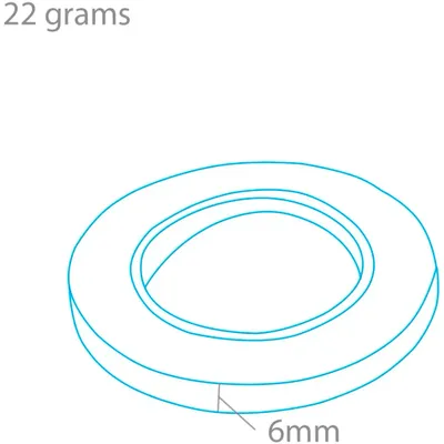 Maskeringstejp - 6 mm x 18 meter - 2-pack - PMA2006 - Model Craft