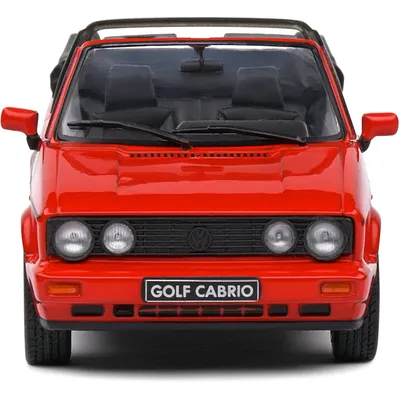 Volkswagen Golf MK1 Cab Sportline 1992 - Röd - Solido - 1:43