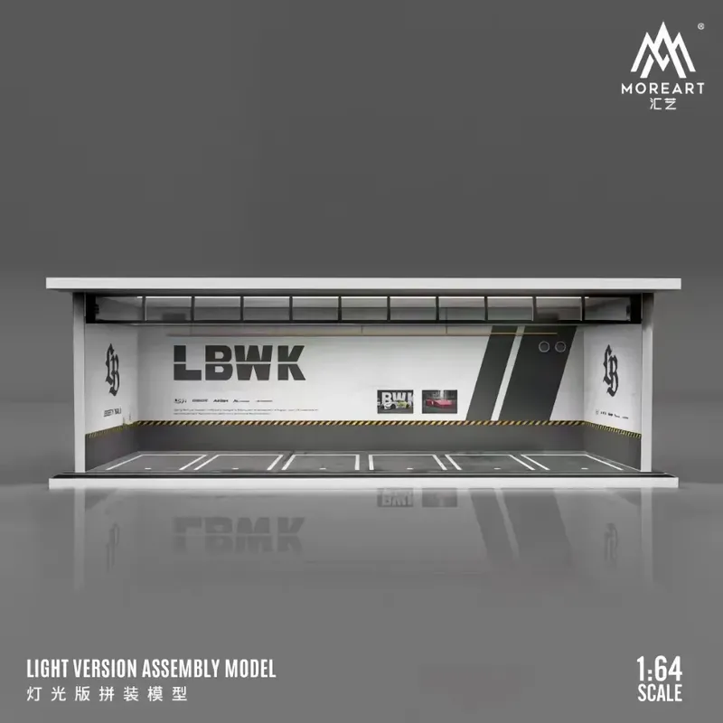 LBWK (Liberty Walk) Parking Garage - LED-belysning - 1:64