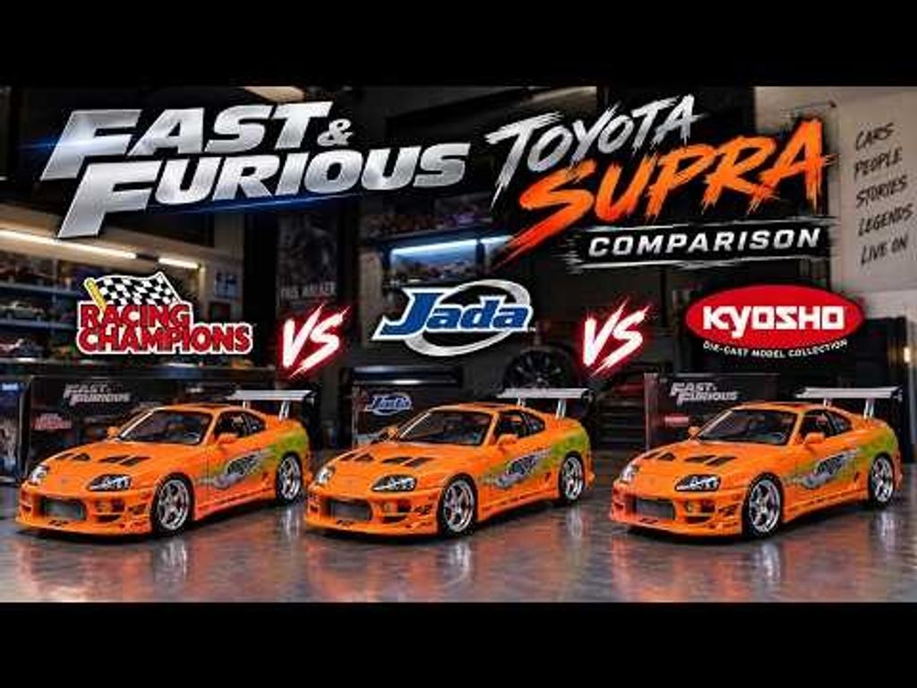 Toyota Supra - Fast & Furious - Kyosho - 1:18
