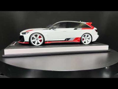 Audi RS 6 Avant GT (C8) - Arkona White - Motorhelix - 1:18