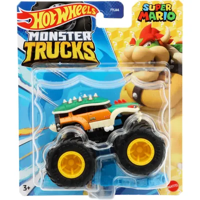 Bowser - Super Mario - Monster Trucks - Hot Wheels