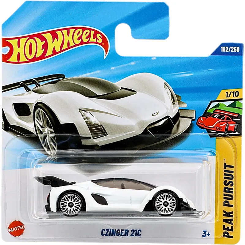 Czinger 21C - Vit - Peak Pursuit - Hot Wheels