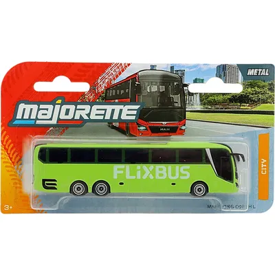 MAN City Lion's Coach L - FlixBus - Grön - Buss - Majorette