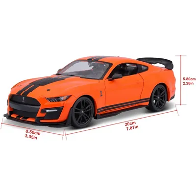 Ford Mustang Shelby GT500 - 2020 - Orange - Maisto - 1:24