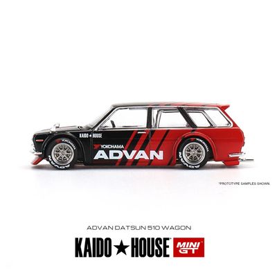 Datsun 510 Wagon - 033 - Kaido House - Mini GT - 1:64