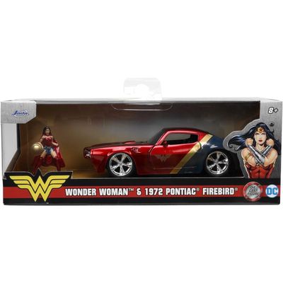 Wonder Woman & 1972 Pontiac Firebird - Jada Toys - 1:32