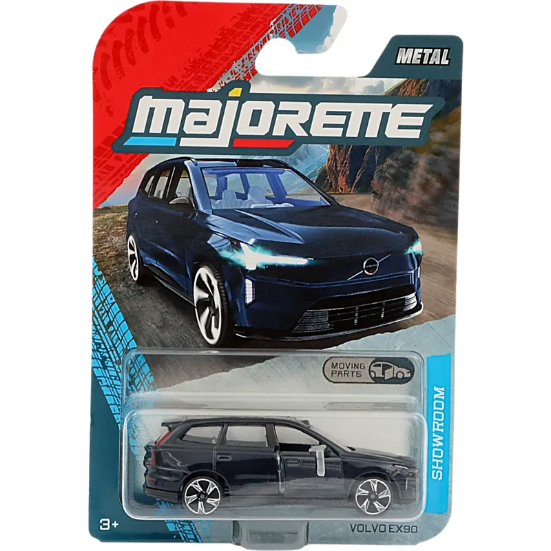 Volvo EX90 - Blå - Showroom Premium Cars - Majorette - 7 cm