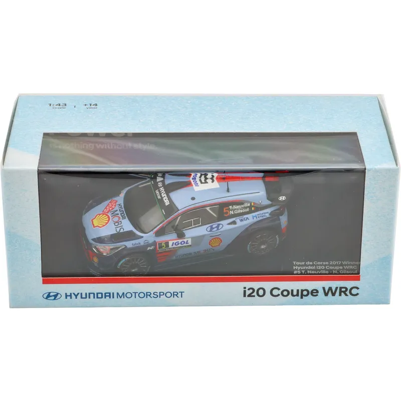 Hyundai i20 Coupe WRC - 2017 - Neuville / Gilsoul - Ixo Models