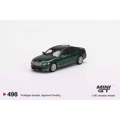 BMW Alpina B7 xDrive - Grön - 498 - Mini GT - 1:64