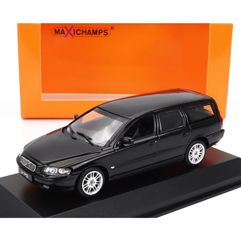 Volvo V70 - 2000 - Svart - Maxichamps - 1:43