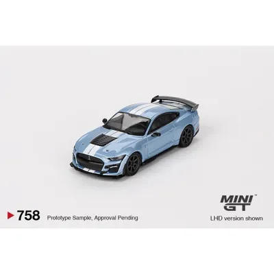 Ford Mustang Shelby GT500 - Blå - 758 - Mini GT - 1:64