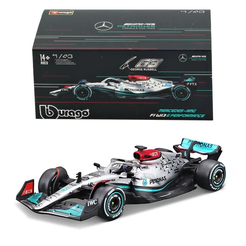 F1 - Mercedes-AMG - W13 - George Russell #63 - Bburago 1:43