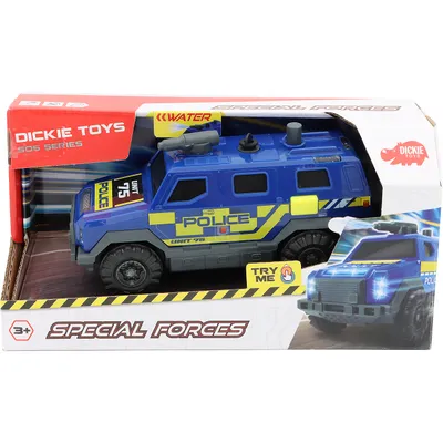 Polisbil - Special Forces - Ljud och Ljus - Dickie Toys - 17 cm