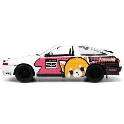 Retsuko & 1986 Toyota Trueno AE86 - Aggretsuko - Jada - 1:24