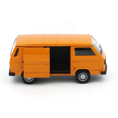 Volkswagen T3 VAN - Orange - Welly - 11 cm