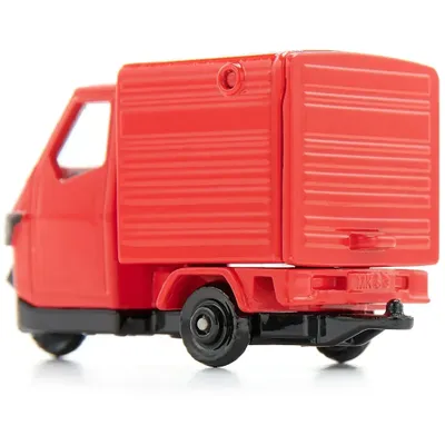 Piaggio Ape 50 - Röd - 1583 - Siku - 6 cm