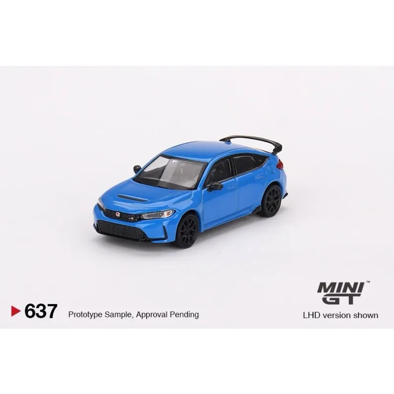 Honda Civic TYPE R - Boost Blue Pearl - 637 - Mini GT - 1:64