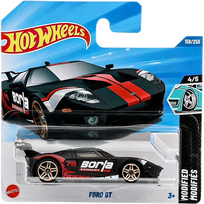 Ford GT - Svart - Modified - Hot Wheels