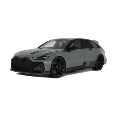 Audi RS 6 GT Avant - 2024 - Grå - GT Spirit - 1:18