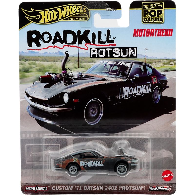 Custom '71 Datsun 240Z ("Rotsun") - Roadkill - Hot Wheels