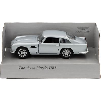 Aston Martin DB5 - Silver - Kinsmart - 1:38