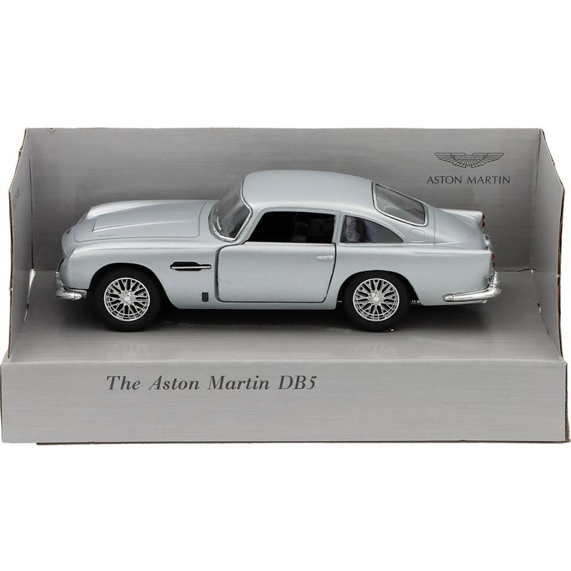 Aston Martin DB5 - Silver - Kinsmart - 1:38