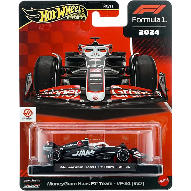 Haas VF-24 - #27 Nico Hülkenberg - Hot Wheels Premium