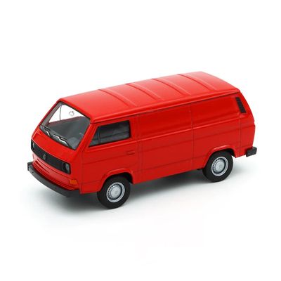 Volkswagen T3 VAN - Röd - Welly - 11 cm