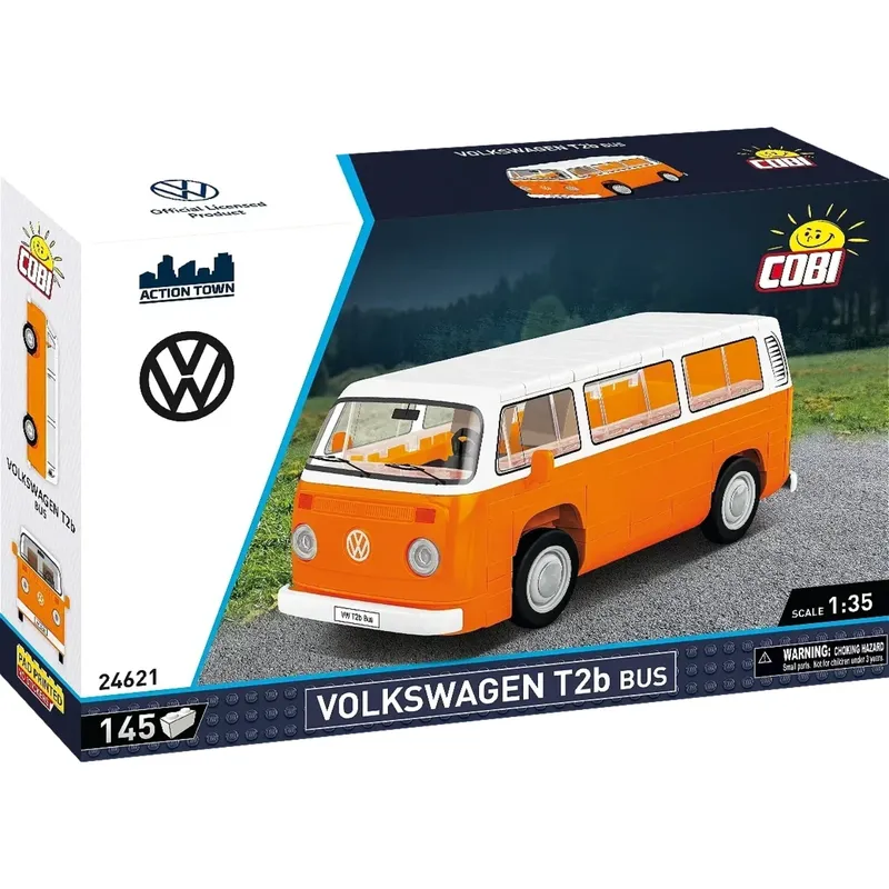 Volkswagen T2b - Orange - 24621 - COBI - 1:35