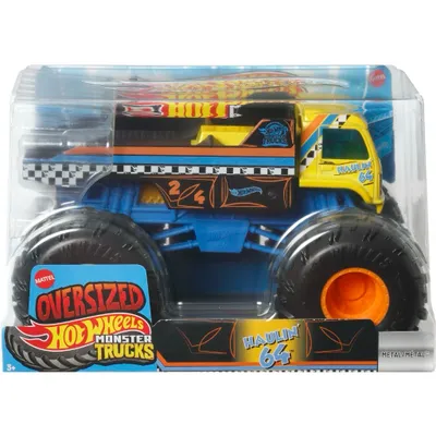 Haulin' 64 - Hot Wheels Monster Trucks Oversized - 20 cm