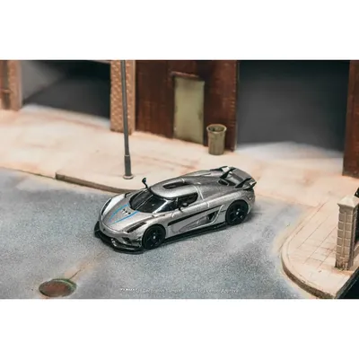 Koenigsegg Regera - Silver - Tarmac Works - 1:64