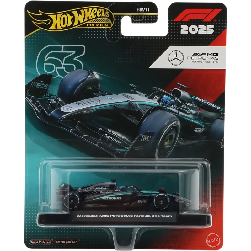 Mercedes-AMG F1 W16 E Performance - #63 George Russell - Hot Wheels Premium
