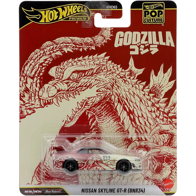 Nissan Skyline GT-R (BNR34) - Godzilla - Hot Wheels