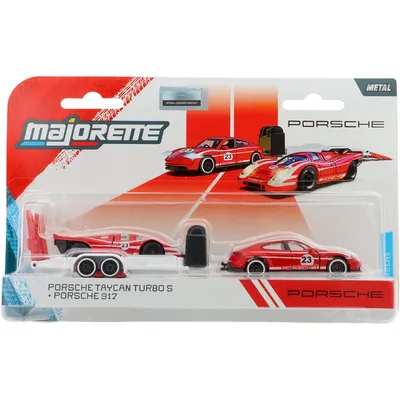 Porsche Taycan Turbo S + 917 - Porsche Edition - Majorette