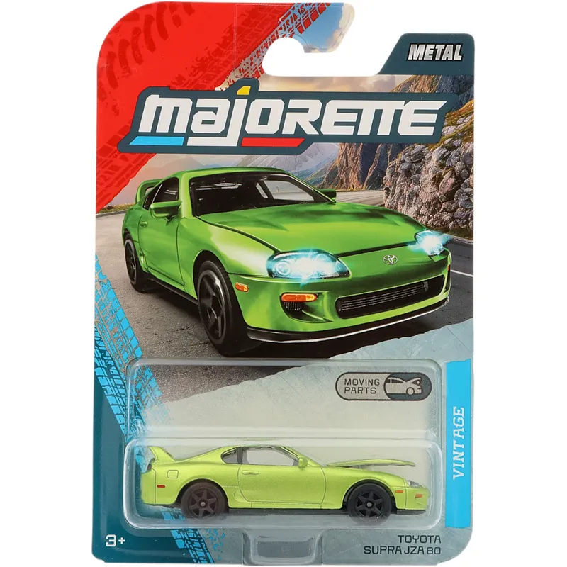 Toyota Supra JZA80 - Grøn - Vintage - Majorette