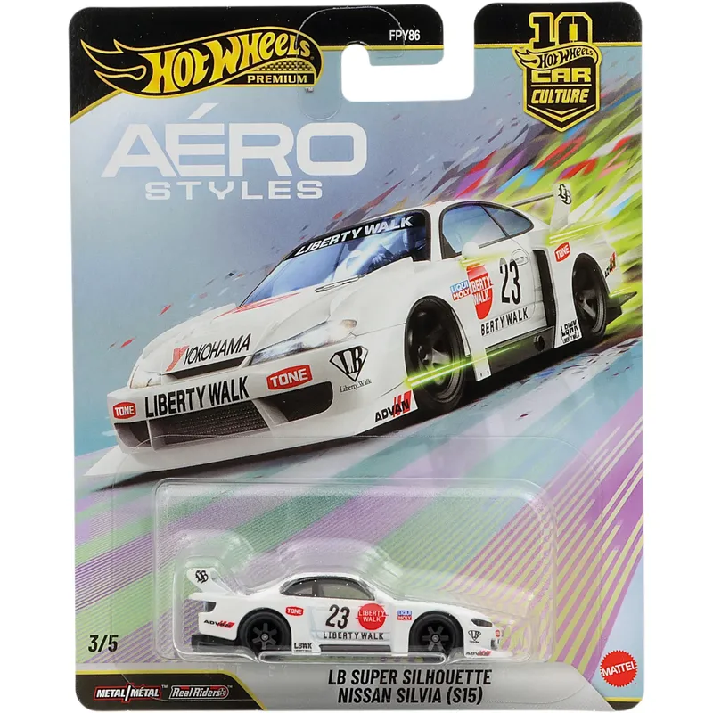 LB Super Silhouette Nissan Silvia (S15) - Aero Styles - Hot Wheels