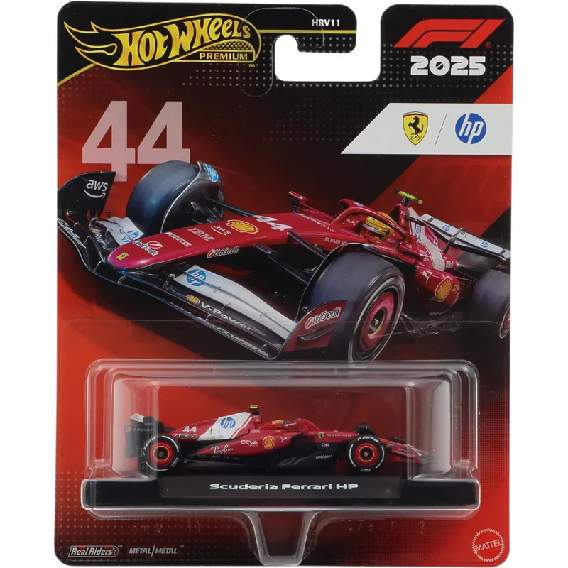 Ferrari SF-25 - #44 Lewis Hamilton - Hot Wheels Premium